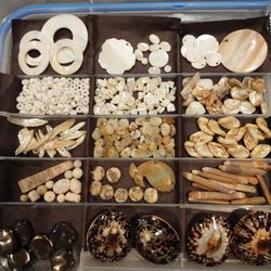 Lot #15 Summer And Ocean Inspired Beads And Pendants 