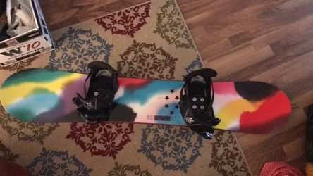 Brand new ride snowboard with bindings