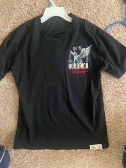 Hoodrich Black Graphic T-Shirt