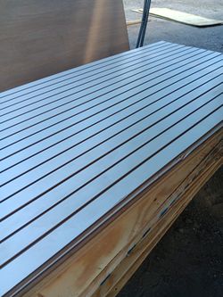 Slat Board  4x8 Sheets For Store Display 