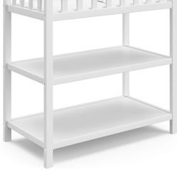 Baby Crib And Changing Table