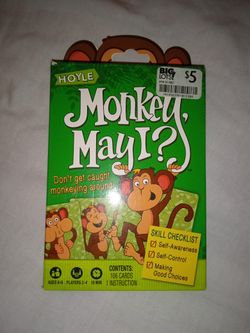 MONKEY MAY I? CARD GAME
