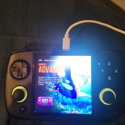 Retro Emulator (Anbernic Rg Cubexx) With Loaded Sd Card