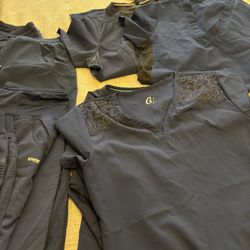 Navy Blue Scrubs 