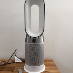 Dyson Pure Hot+Cool™ HP04 Purifying Heater + Fan (White/Silver)