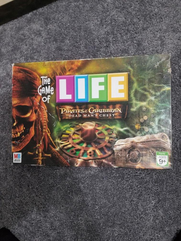 Game of Life Pirates of the Caribbean Game