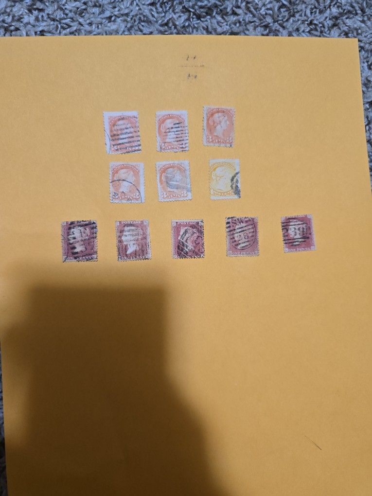 Uk And Canada Old Stamps With Few Watermarks Lot DAS 787