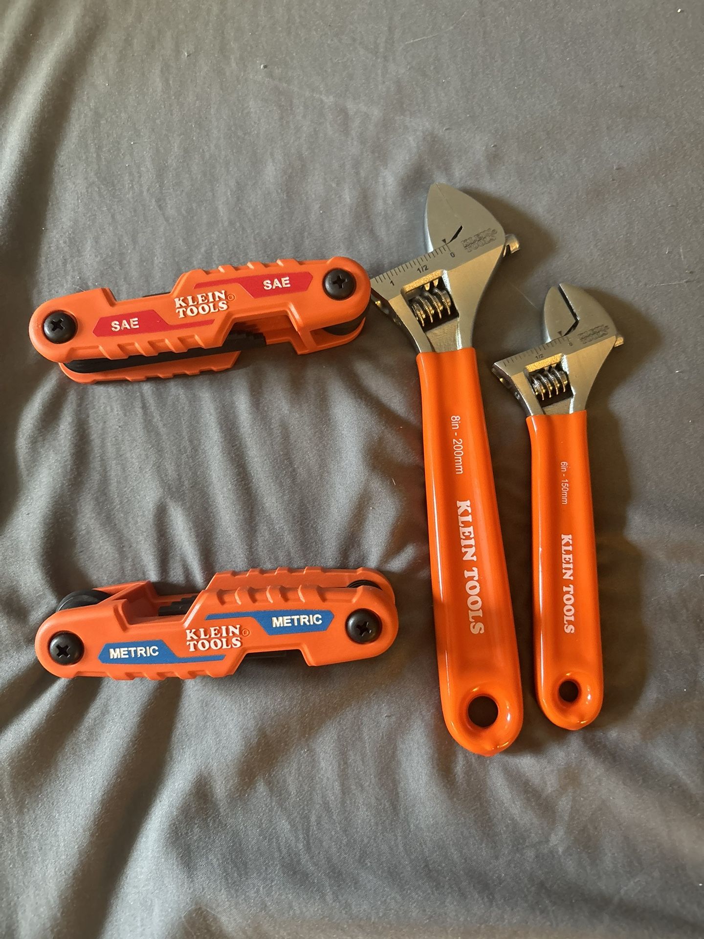 Klein Wrenches And Allen Keys