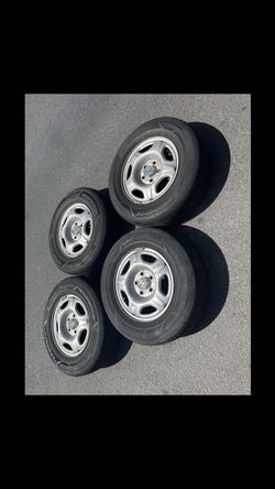 4 - 215/70r15 5x4.5 5x114.3 Stock Honda Crv Cr-v Hrv Tacoma Wheels Rims Good Treads Tires!!!