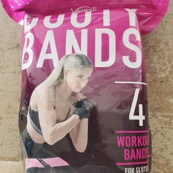 NEW Resistance Bands Pack of 4 for Working Out with Workout Bands Guide
