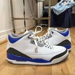 Jordan 3 Retro Racer Blue Size 10—NO BOX