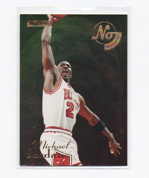 1995 SKYBOX E-XL NO BOUNDARIES #1 MICHAEL JORDAN