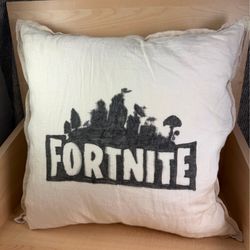 Custom Painted Fortnite Pillow