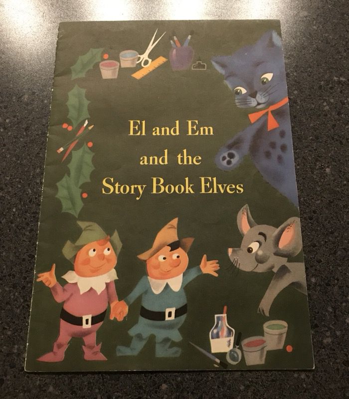 Rare Vintage Collectible Booklet - El and Em and the Story Book Elves
