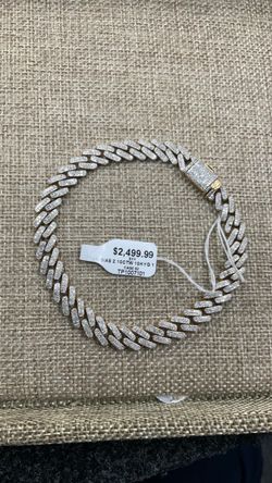 10K Yellow Gold Diamond  Bracelets