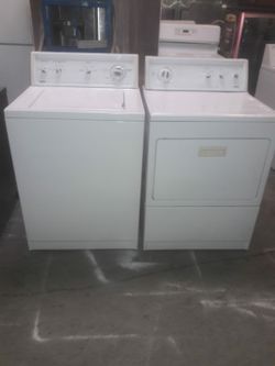 Kenmore gas washer and dryer set 3 months warranty delivery and installation