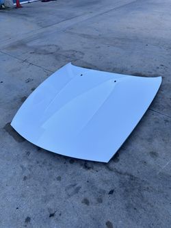 OEM 2006-2008 BMW Z4M Hood - Alpine White (E85/E86 Z4 M Roadster / Coupe)