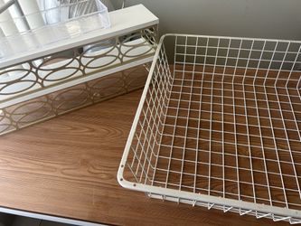 Shelf and bin