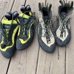 climbing shoes