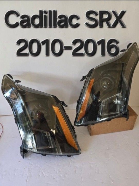 Cadillac SRX 2010-2016 Headlights Halogen
