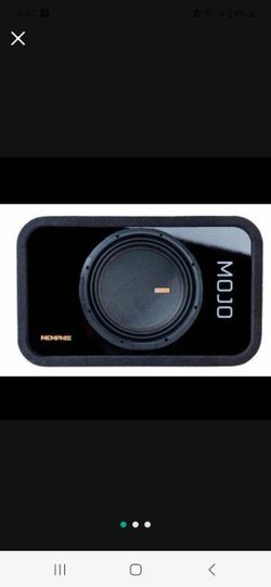 New!!! Memphis MOJO 12" Subwoofer With Ported Box 