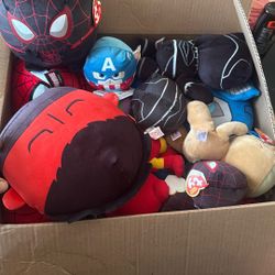 Marvel Plushes/ Beanie Babies