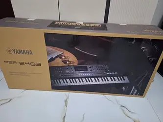 NEW YAMAHA PSRE483 KEYBOARD