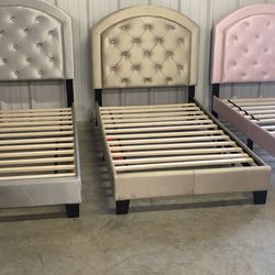 Twin size beds in stock just in time for the holidays hurry for best selection $250 per bed