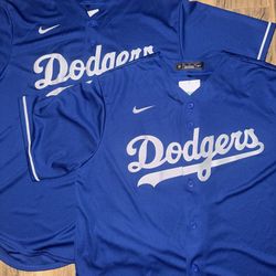 New men’s XL Nike LA dodgers blue Jersey