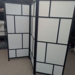28" x (3) x 73" High Privacy Room Divider 