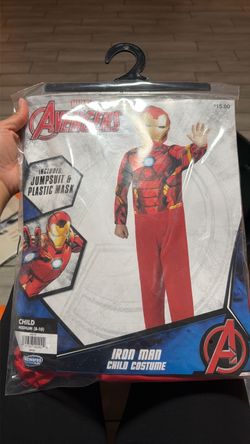 Iron man child costume