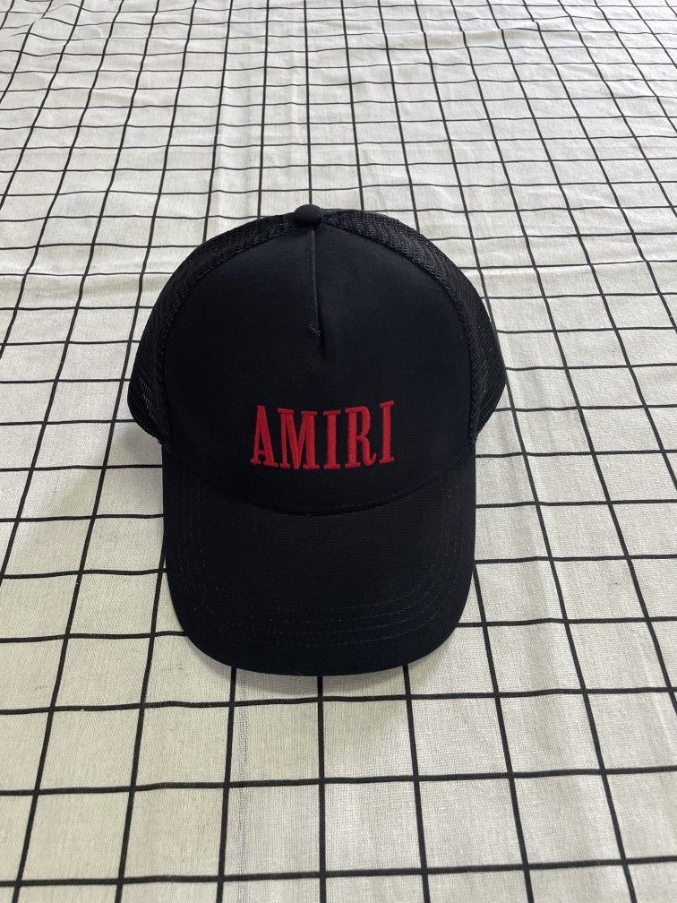 AMIRI Red Letter Black Hat display picture 3
