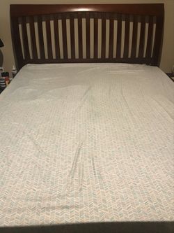 Queen Size Mattress And Metal Box Spring