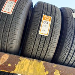 235/55/19 one tire used