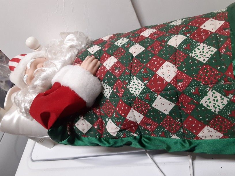 Sleeping Electric Santa
