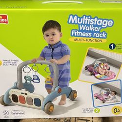 Kids Multistage Walker Fitness Rack, new