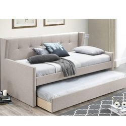 Twin Over Twin Daybed With Mattress 