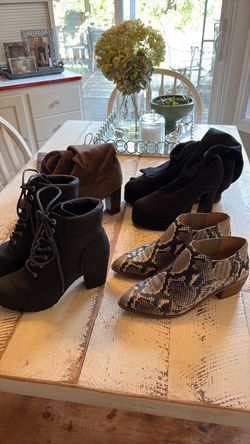 Boot Bundle, Size 9 $30 for all