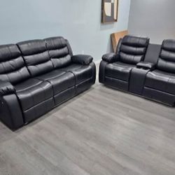 SOFA AND LOVESEAT RECLINERS ( LED LIGTHS) 