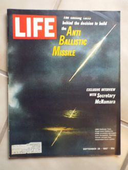 Life Magazine, September 29, 1967 - Antiballistic Missile Test Life Magazine
