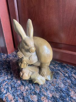 Japanese Carved Rabbit