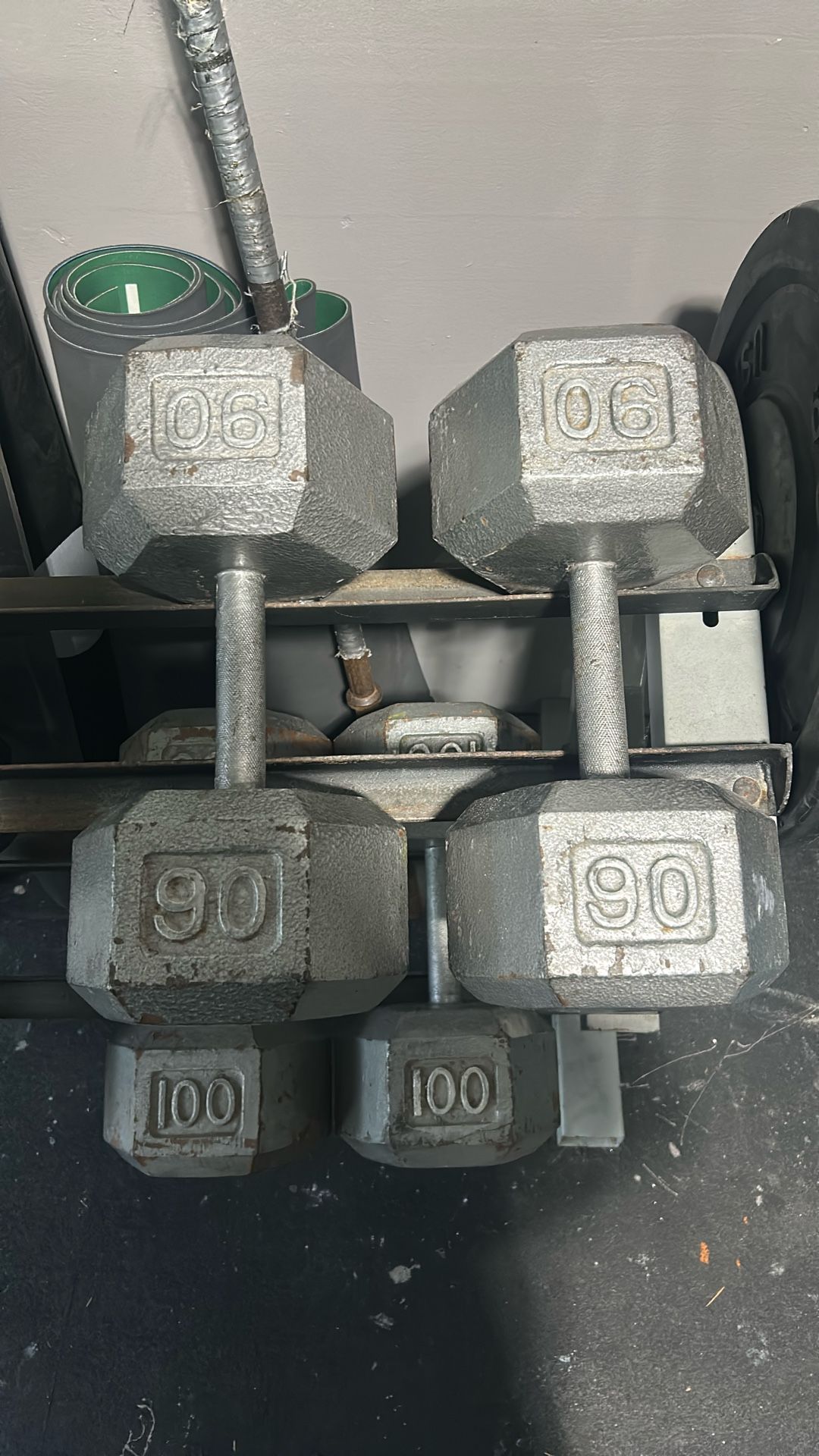 90lb Set Of Dumbbells
