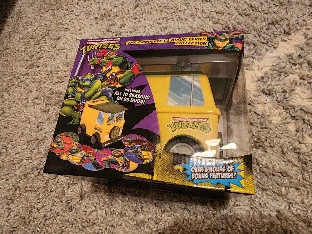 Teenage Mutant Ninja Turtles TMNT Complete Original Series DVD Collection