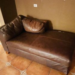 Leather Couch 