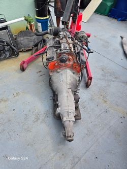 LT1 ENGINE AND TRANNY