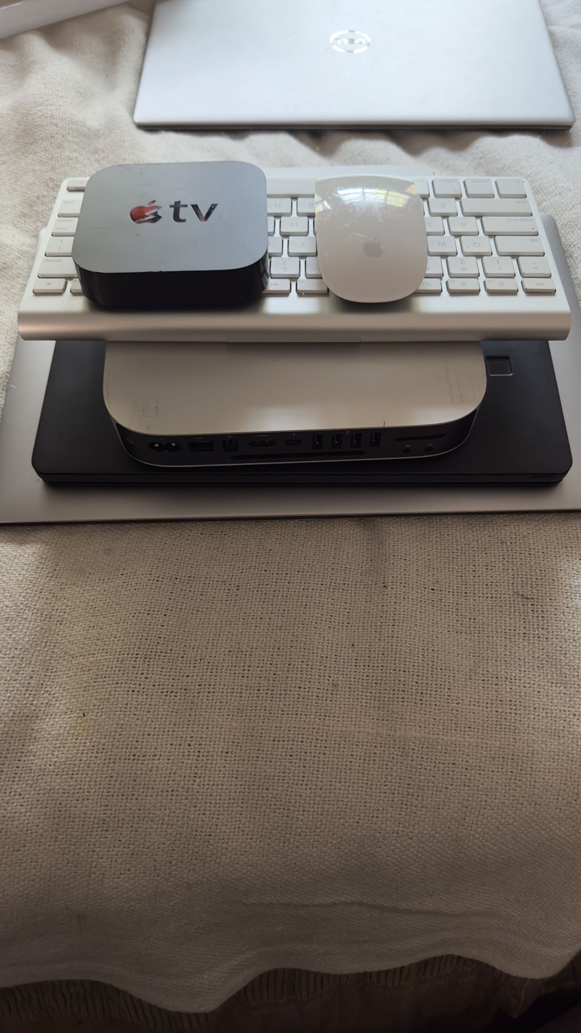 Mac Mini Apple Tv And 2 Dell Laptops 