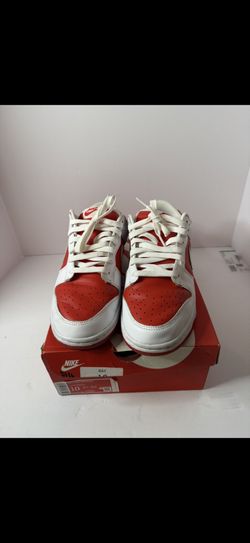 Nike Dunk Low Retro – University Red/White – Size 10
