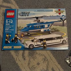 Lego City Helicopter And Limousine, Model # 3222