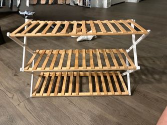 3-Tier Bamboo Shoe Rack