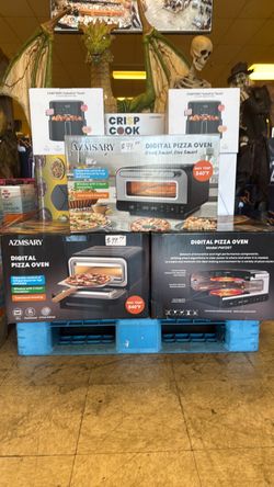 Azmsary Digital Pizza Oven PM120T